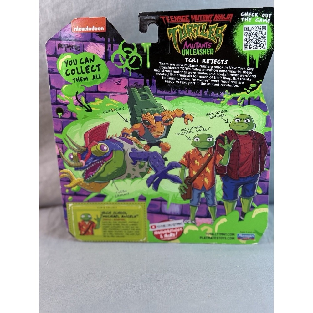 Teenage Mutant Ninja Turtles Mutants Unleashed Figures Lot of 3 Playmates - Picture 5 of 6